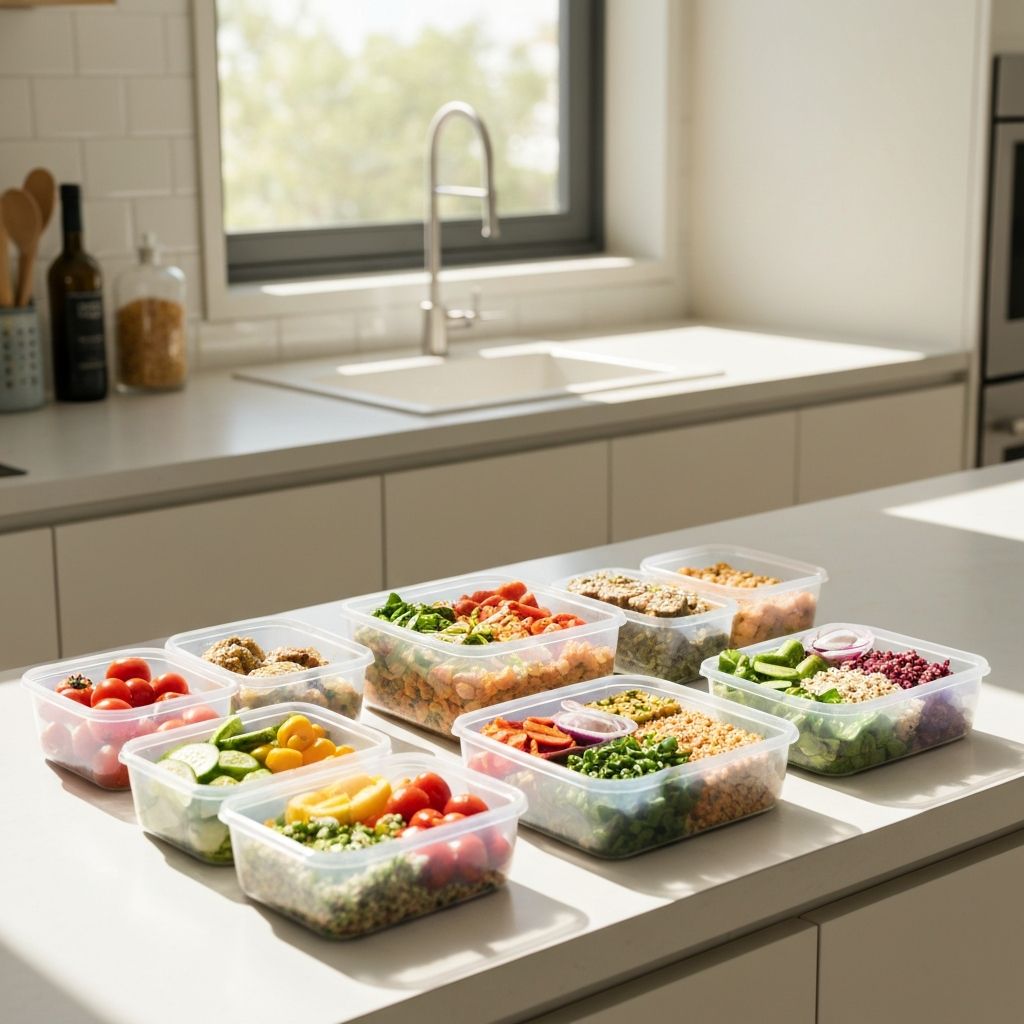 Simple meal preparation for busy schedules